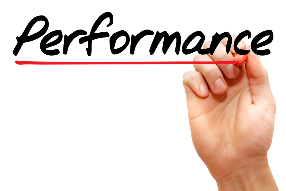 Hand writing Performance, business concept